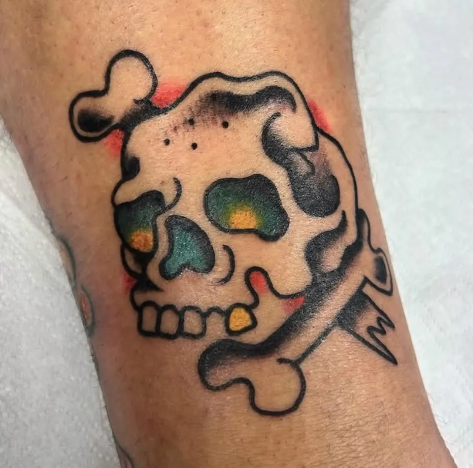 Calavera tatuada