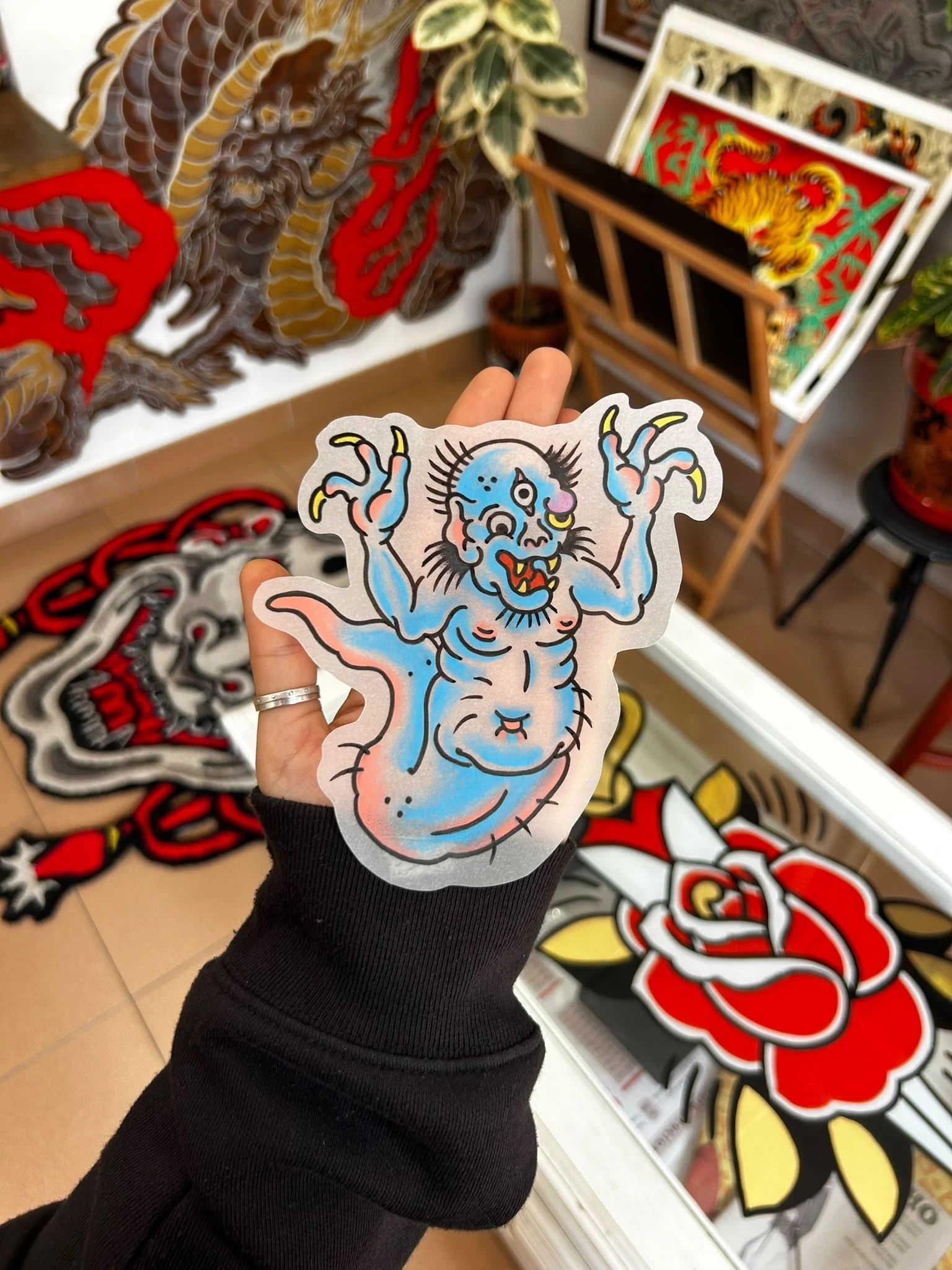 Demonio azul